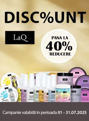 Laq Pana La 40% Reducere Iulie