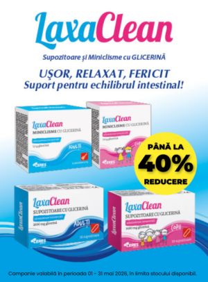 Laxaclean Pana la 40% Reducere Mai