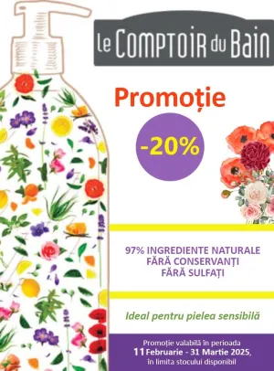 Le Comptoir du Bain 20% Reducere Februarie-Martie