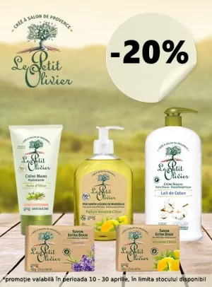 Le Petit Olivier 20% Reducere Aprilie