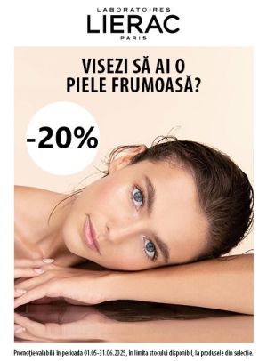Lierac 20% Reducere Mai