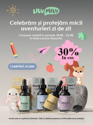 Lilu Milu 30% Voucher Ziua Copilului