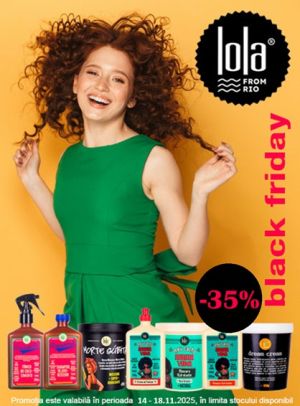 Lola Cosmetics 35% Reducere Black Friday 2025