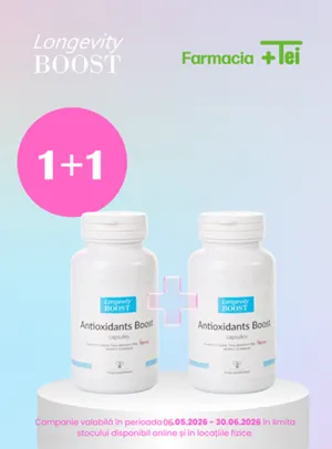 Longevity Boost Antioxidant Boost Produs Bonus Mai-Iunie