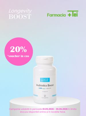 Longevity Boost Inubiotics 20 Voucher In Cos Mai-Iunie