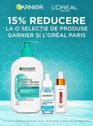 LOreal Garnier 15% Reducere Aprilie