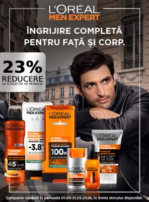 LOreal Men Expert 23% Reducere Mai