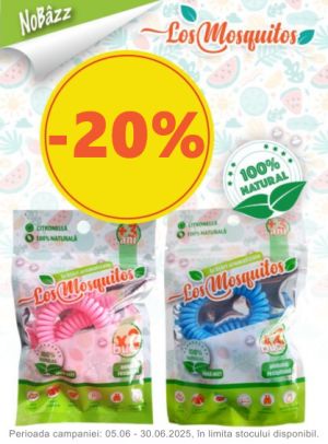 Los Mosquitos 20% Reducere Iunie