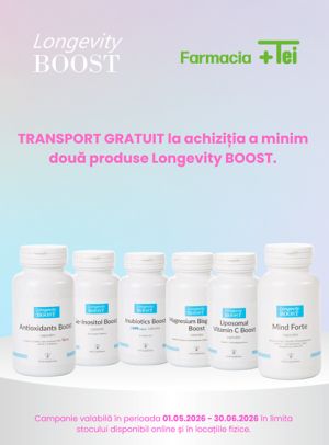 Longevity Boost Transport Gratuit Mai-Iunie