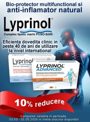 Lyprinol 10% Reducere Martie-Mai
