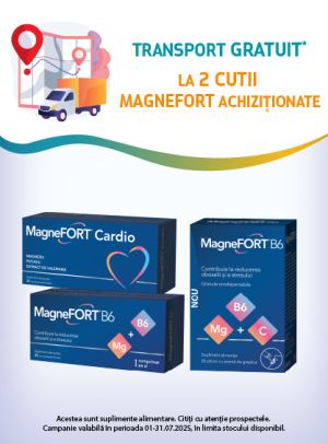 Magnefort Transport Gratuit Iulie