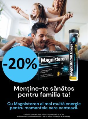 Magnisteron 20% Reducere Mai