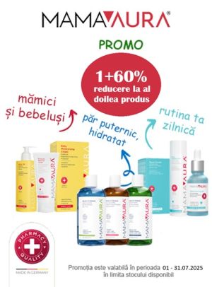 Mamaaura 1+60% Reducere la al 2-lea Iulie