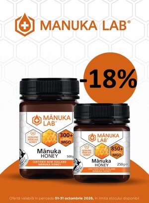 Manuka Lab 18% Reducere Octombrie