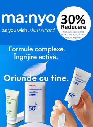Manyo 30% Reducere Iunie-August