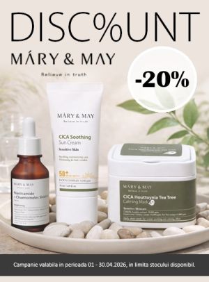 Mary And May 20% Reducere Aprilie