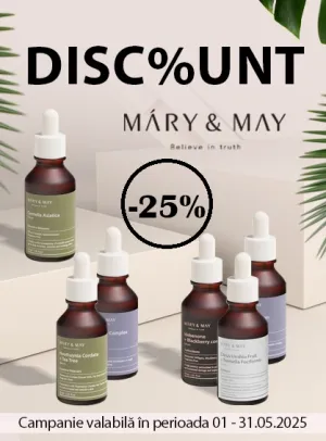 Mary And May 25% Reducere Mai