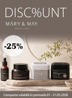 Mary And May 25% Reducere Mai