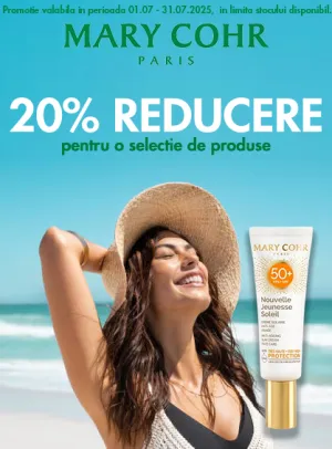 Mary Cohr 20% Reducere Iulie