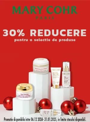 Mary Cohr 30% Reducere Decembrie-Ianuarie