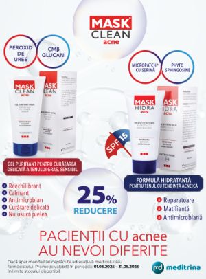 Mask 25% Reducere Mai