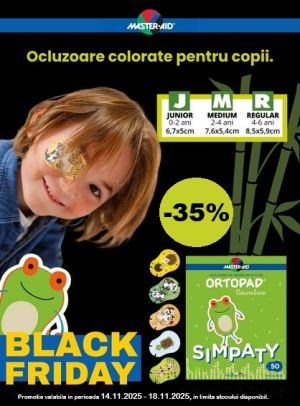 Master Aid 35% Reducere Black Friday 2025