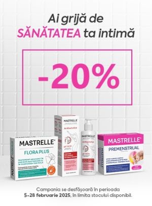 Mastrelle 20% Reducere Februarie