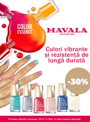 Mavala 30% Reducere Decembrie 