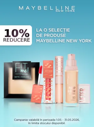 Maybelline 10% Reducere Mai
