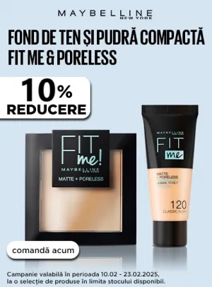 Maybelline 10% Reducere V-Day