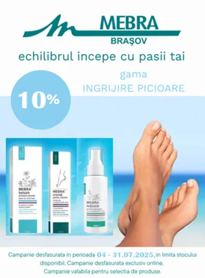 Mebra 10% Reducere Iulie