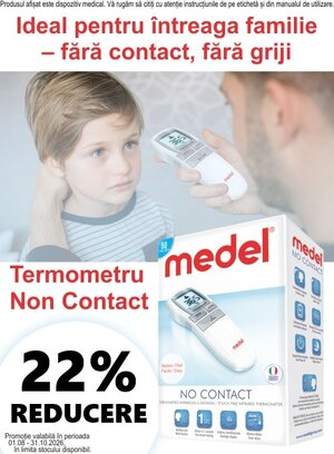 Medel 22% Reducere August-Octombrie