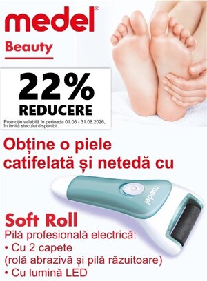 Medel 22% Reducere Iunie-August