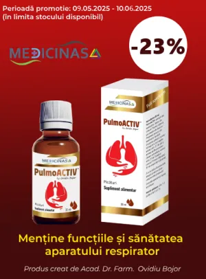 Medicinas 23% Reducere Mai-Iunie
