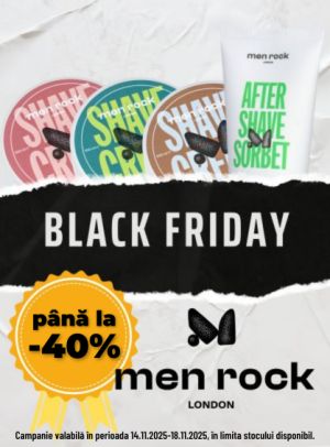 Men Rock Pana la 40% Reducere Black Friday 2025