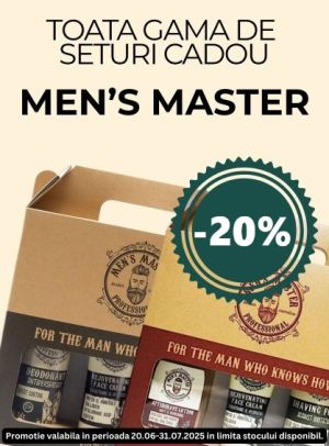 Men's Master 20% Reducere Iunie-Iulie