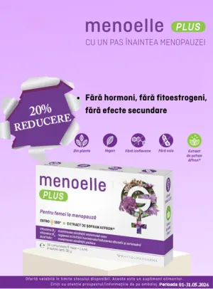 Menoelle 20% Reducere Mai