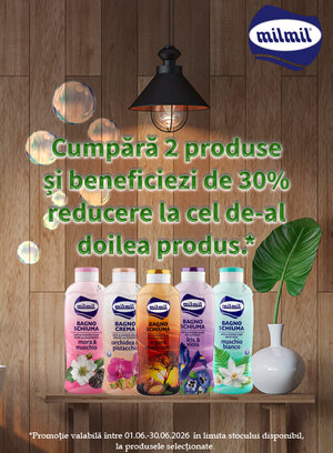 Mil Mil 1+30% Reducere la al 2-lea Iunie