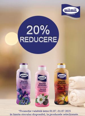 Mil Mil 20% Reducere Iulie