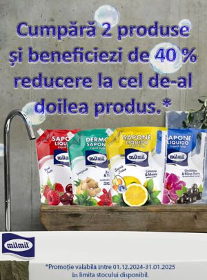 Mil Mil 40% Reducere la al doilea Decembrie-Ianuarie