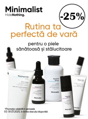 Minimalist 25% Reducere Iulie