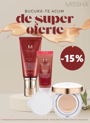 Missha 15% Reducere Mai