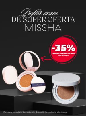 Missha 35% Reducere Black Friday 2025