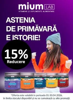 Mium Lab 15% Reducere Aprilie