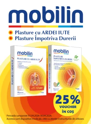 Mobilin 25% Voucher in cos Aprilie