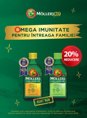 Mollers 20% Reducere Iunie