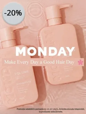 Monday 20% Reducere Iulie