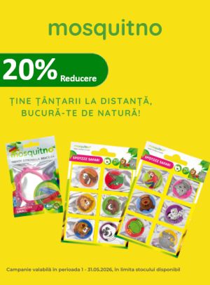 MosquitNo 20% Reducere Mai