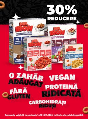 Mr Iron 30% Reducere Black Friday 2025