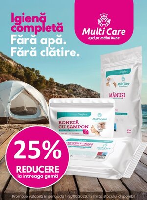 Multi Care 25% Reducere Iunie